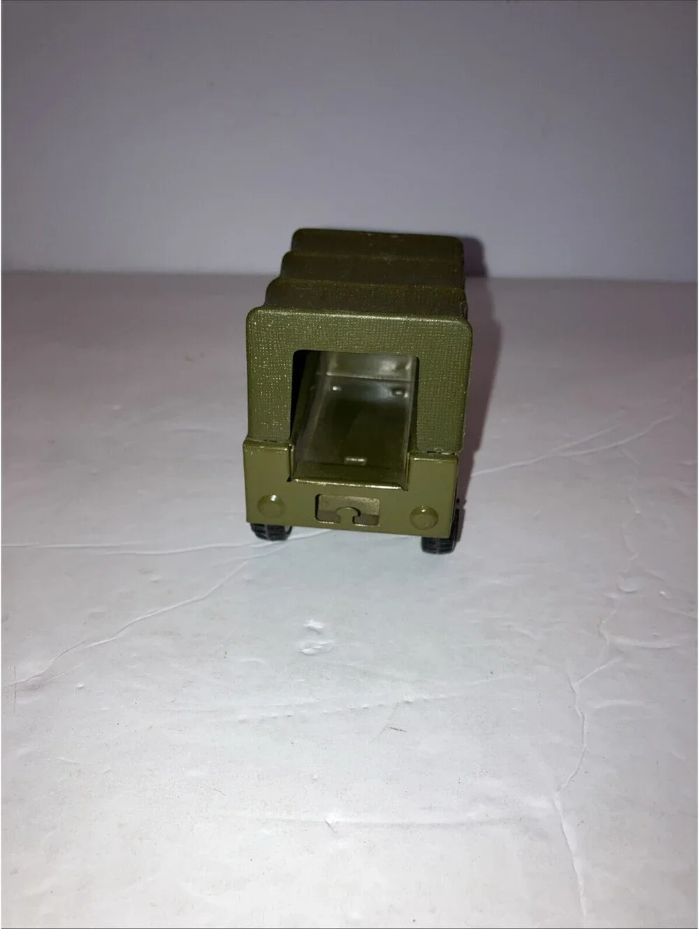 Vintage 1970's Buddy L Army T415 Transport Truck Pressed Steel CLEAN “RARE”